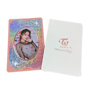 Diferentes tipos de tarjeta de papel holográfica Holograma personalizado Kpop Stars Ticket con efecto de glaseado - Product Image 4