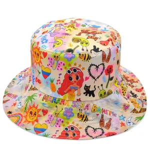 Karol G Manana Sera Bonito Sun Protection Customize Printed Bucket Hats with Custom logo Wholesale