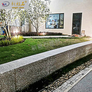 New Magic Stone Translucent <b>Cement</b> Bench XMS-TGSN Outdoor Landscaping LED Illuminated Hollow Blocks - Product Image 1