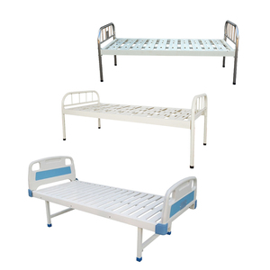 Lit d'hôpital plat de clinique médicale simple pour le traitement des patients à bas prix, isolation d'hôpital modulaire - Product Image 1