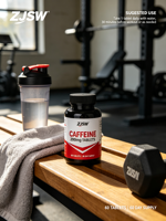 Capsules de caféine OEM, complément énergétique avec caféine, ginseng et vitamine B12 pour stimuler l'énergie, la concentration et les performances