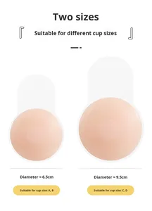 Áo ngực nâng ngực silicon liền thân gợi cảm không gọng, không dây đeo, dùng cho chụp ảnh cưới, mùa hè, không lộ. - Product Image 2