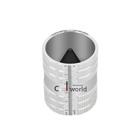COOLWORLD Outil d'ébavurage en acier inoxydable pour tuyaux en cuivre de 1/4 à 1-3/8