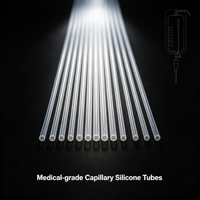 Tube capillaire en silicone de qualité médicale FDA & ISO 13485 pour la distribution de liquides dans divers scénarios d'infusion clinique