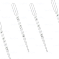 Micropipette de laboratoire, pipette Pasteur, micropipette de précision, fournitures de laboratoire, pipette en plastique, pipette à pompe