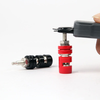 ETA3308U Nouveau terminal de panneau en forme de U de type presse avec prise de 4mm Poteau de mise à la terre rétractable résistant à la haute tension