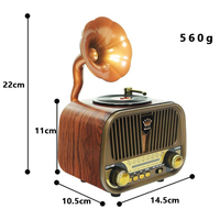 Radio rétro 1319BT/1318BT AM/FM, haut-parleur sans fil BT, lecteur de musique MP3, scanner de radio, radio multifonction, recherche automatique de chaînes