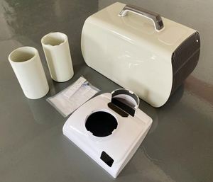 Climatiseur portable de camping extérieur 5500 BTU avec télécommande, déshumidificateur, 2 tuyaux d'évacuation pour van, tente, camping-car (blanc) - Product Image 3