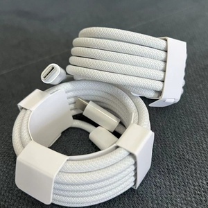 240W Nhanh Chóng Sạc Nylon Bện USB C Cáp 1M/2M 5A Siêu Sạc Điện Thoại Di Động Cáp Dữ Liệu Cho Iphone Loại C Điện Thoại Tương Thích - Product Image 2