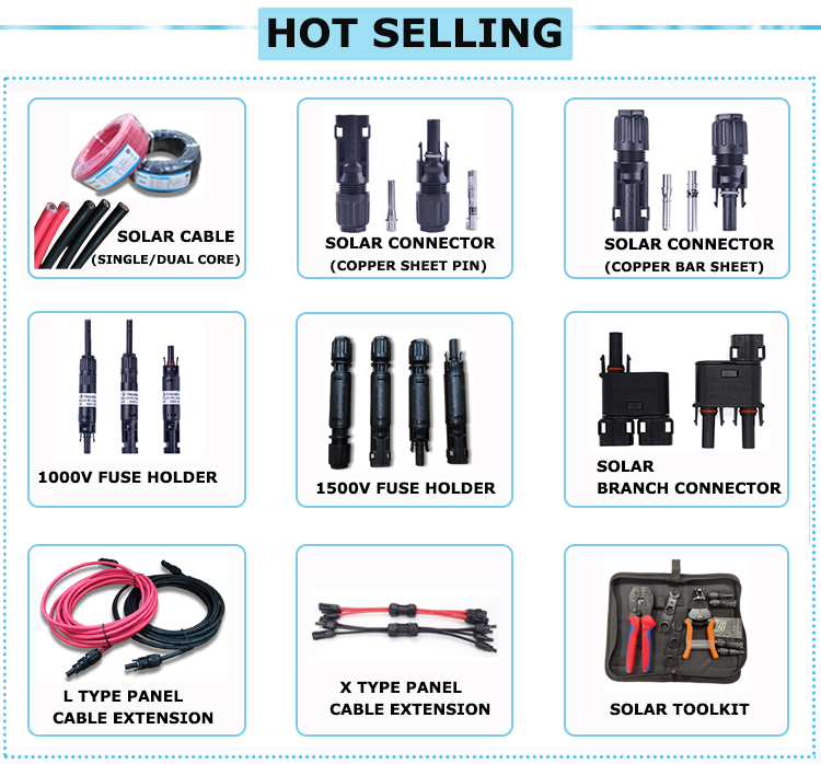 Slocable 1500VDC IP68 Waterproof Solar Connectors for Sunlight