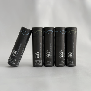 Caja cilíndrica de cartón biodegradable 100% hecha a mano reciclable, diseño personalizado, contenedor de bálsamo labial, tubo de papel de embalaje - Product Image 4