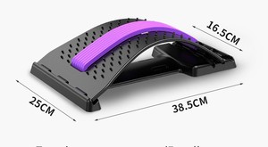 Dispositivo de tablero de Cracker para la espalda, masajeador ajustable de 3 niveles, camilla para aliviar el dolor inferior, disco herniado, Scoliosis ciática - Product Image 4