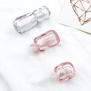 Emballage de tube de gloss à lèvres court et gras personnalisé en usine, 5 ml, entièrement transparent, <span class=keywords><strong>tubes</strong></span> de gloss à lèvres uniques et épais pour l'emballage cosmétique - Product Image 3