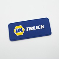 Directement d'usine bas quantité minimale de commande patchs en caoutchouc écologiques personnalisés logo 3D étiquette de patch en caoutchouc souple en PVC