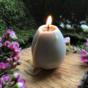 Wholesale Custom 3D Egg Cake Soap <b>Silicone</b> Mold Resin Wax Epoxy Candle Jar Mould for Easter Decorations 2024 Candle Making <b>Tools</b> - Product Image 3