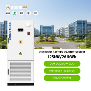Industrial Solar <b>Energy</b> <b>Storage</b> <b>System</b> 125kw 261kwh Hybrid Commercial Integrated BS-CI-125KW-261KWh Cooled Power Station Battery - Product Image 1