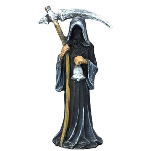 Regalos Festivos, Adorno de Resina de la Parca, Estatua de la Santa Muerte, Esculturas de Santa Muerte, Modelo Pintado a Mano, Moldes Artísticos de Resina - Product Image 1