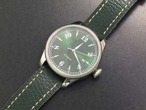 Oem Automatische Mechanische Horloges Met Glazen <span class=keywords><strong>Japan</strong></span> Miyota Beweging Zinklegering Geval En Lederen Band Duiker Analoge Wijzerplaat Display - Product Image 6