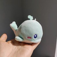 Océan Animal Porte-clés Pendentif Requin Porte-clés Doux Kawaii Mignon Peluche Animal Poupée Requin En Peluche Jouet Porte-clés