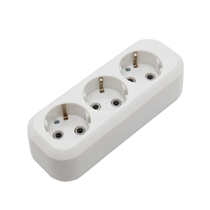 Multiprise européenne 3 prises russe, bande de cuivre verte haute <span class=keywords><strong>puissance</strong></span> avec interrupteurs - Product Image 4