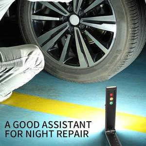 Lampe de travail <span class=keywords><strong>LED</strong></span> COB portable rechargeable, magnétique, avec stylo d'inspection, tournevis et règle <span class=keywords><strong>pour</strong></span> réparation automobile et situations d'urgence - Product Image 5