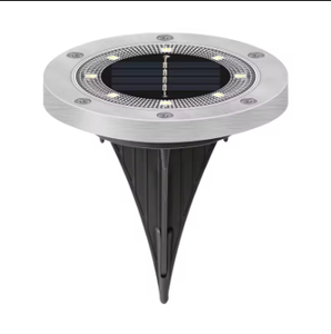 Escalones redondos impermeables para caminar, luces subterráneas, <span class=keywords><strong>paisaje</strong></span>, escalera, jardín, iluminación, luces de césped Led solares para exteriores - Product Image 1