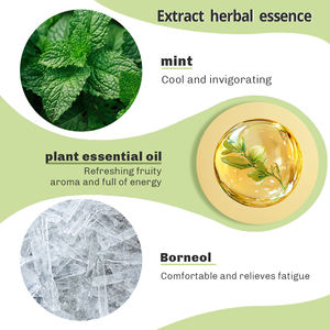 Inhalador Nasal de Aceites Esenciales Naturales OEM, Barra de Aromaterapia Herbal, Alivio para la Respiración, Soporte para Alergias, Herramienta de Bienestar de Bolsillo - Product Image 2