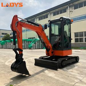 Mini Escavadora com Frete Grátis, Motor Personalizado, Escavadeira Pequena de Esteira de 3,5 Toneladas com Garra Euro 5 Ce Epa para Jardim, Fazenda e Casa - Product Image 3