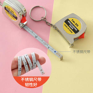 Mini Cinta Métrica Funcional de 1.5 Pulgadas con Llavero y Construcción de Bloqueo Deslizante Estable, Ideal para Regalos de Fiesta de Cumpleaños - Product Image 6