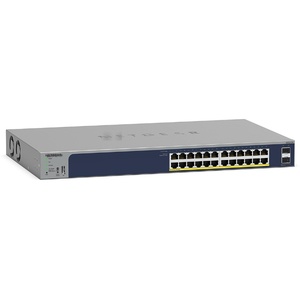 Switch PoE+ Gigabit de 24 Puertos GS724TPv3 - Presupuesto PoE de 190W, 2 Puertos SFP, Gestión Insight Cloud para Oficina/CCTV - Product Image 1