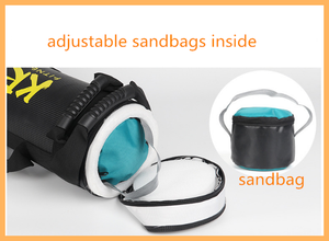 Usine Prix lourds <span class=keywords><strong>fitness</strong></span> <span class=keywords><strong>formation</strong></span> sandbag poids sac de puissance puissance réglable sac avec poignées et fermeture à glissière - Product Image 6