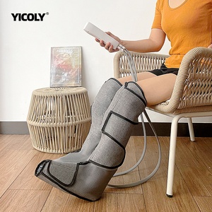 YICOLY-máquina de masaje de piernas, masajeador de compresión de aire, calentamiento - Product Image 6