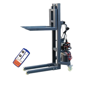 Conception pliable <span class=keywords><strong>Mini</strong></span> chariot élévateur électrique Palette Jack Chargeur <span class=keywords><strong>Gerbeur</strong></span> pour transporter des haut-parleurs Audio Cas Équipement de scène - Product Image 4
