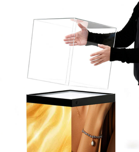 Écran LED commercial couleur pleine, type podium, pour exposition, P1.86 P2.5, vitrine LED, mur vidéo, panneau d'affichage LED intérieur, écran LED cube - Product Image 3