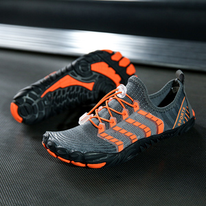 HEVA - <span class=keywords><strong>Zapatillas</strong></span> de Goma Unisex Personalizadas, Zapatos de Agua Gruesos para Playa, Pies Descalzos, Punta Ancha, Cinco <span class=keywords><strong>Dedos</strong></span>, Yoga, Fitness, Caminar, Natación, Pesca - Product Image 2
