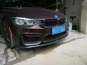 Parachoques delantero de fibra de carbono para coche, labio de parachoques delantero de fibra de carbono para BMW F30 M3, tipo modificado - Product Image 3