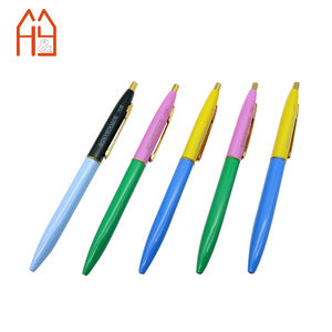 Bolígrafo verde de doble cara + marcador fluorescente, papelería ecológica para estudiantes, embalaje a granel - Product Image 6