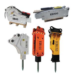 Huilian Alta Qualidade 20-30 Ton Escavadeira Hidráulica Rock Breaker HB20G HB30G OEM Marca Hammer Breaker com Componentes Core Chisel - Product Image 5