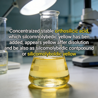 Acide orthosilicique stabilisé (acide molybdénique) 99% de pureté, engrais liquide pour l'agriculture, riz, tomate, canne à sucre
