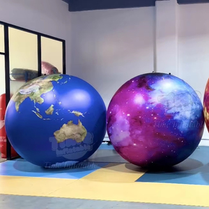 Globos Inflables de Planeta Luna de 3M y 5M para Fiestas, Eventos y Decoración de Parques de Atracciones, Inflables Publicitarios de Calidad - Product Image 1