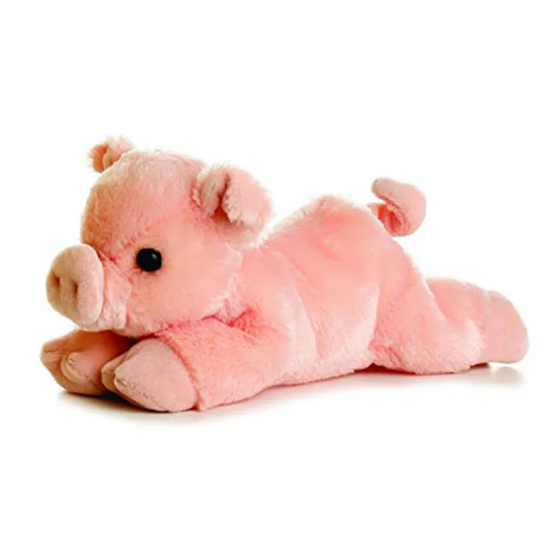 2024 Hot Sale China Factory Made Pink Pig Plush Toy Pillow Pig Realistic Pig Cushion Toy for Home Decoration