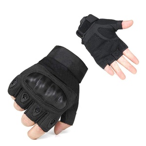 <span class=keywords><strong>Guanti</strong></span> <span class=keywords><strong>tattici</strong></span> da arrampicata per la caccia da corsa in pelle da esterno con protezione delle nocche da lavoro a dita complete - Product Image 5