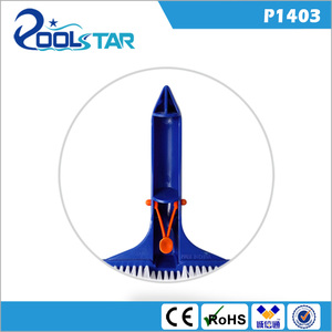 Brosse murale surdimensionnée de 20'' en poils synthétiques pour le nettoyage des piscines extérieures, design auto-nettoyant et écologique - Technologie Poolstar EZ-Clip - Product Image 3