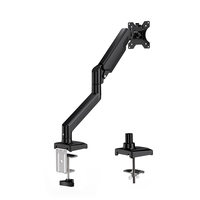 Support d'écran d'ordinateur 13-34 pouces avec bras articulé à ressort à gaz – Vente en gros, bras simple pour moniteur, prix abordable