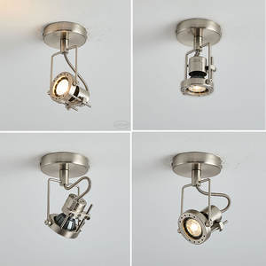 LEDEAST GU10 Lámpara <span class=keywords><strong>de</strong></span> <span class=keywords><strong>techo</strong></span> Soporte <span class=keywords><strong>de</strong></span> lámpara LED <span class=keywords><strong>de</strong></span> aluminio para iluminación <span class=keywords><strong>interior</strong></span> <span class=keywords><strong>de</strong></span> oficina en casa - Product Image 2