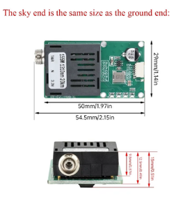 โมดูลตัวรับส่งสัญญาณไฟเบอร์ออปติก TTL แปลงแรงดันไฟฟ้ากระแสตรง5.5–26V เป็นสัญญาณไฟเบอร์ออปติกใช้สำหรับการเชื่อมโยงสัญญาณภาพทางไกลแบบ FPV ในยานพาหนะอากาศ - Product Image 5