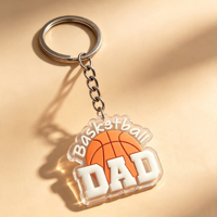 Porte-clés personnalisés 2026 en acrylique PVC, étanches, tendance, avec impression offset, cadeaux personnalisés