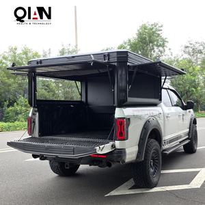Tp 06W Aanpasbare Aluminium Truck Bed <span class=keywords><strong>Camper</strong></span> Lichtgewicht <span class=keywords><strong>Pop</strong></span>-<span class=keywords><strong>Up</strong></span> Hardtop Luifel Tent Topper Af Te Stemmen M1 <span class=keywords><strong>Camper</strong></span> - Product Image 2