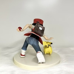 Pet Spirit GK Ash Ketchum Pikachu Scène Modèle Jouet PVC Anime Figure Ornement De Bureau Boîte De Couleur Emballage En Gros - Product Image 4
