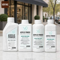 VOFINE Kit de poudre acrylique pour ongles, ensemble de poudre à tremper personnalisée pour ongles, kit de poudre acrylique en vrac pour ongles
